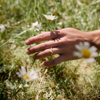 Knotted Ring - Gold