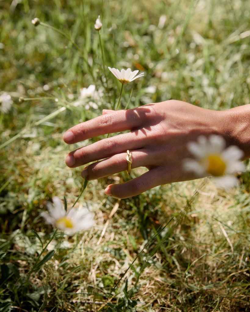 Knotted Ring - Gold