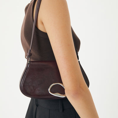 Eden Crossbody Bag - Bordeaux