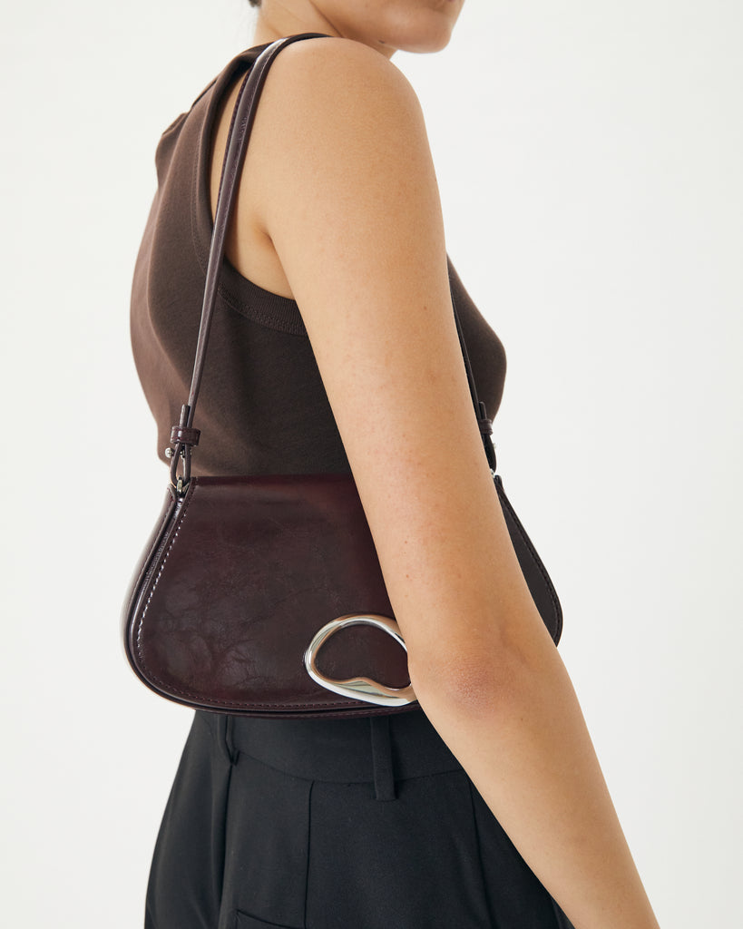 Eden Crossbody Bag - Bordeaux