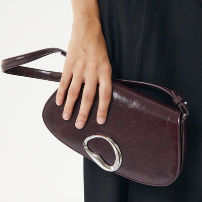 Eden Crossbody Bag - Bordeaux