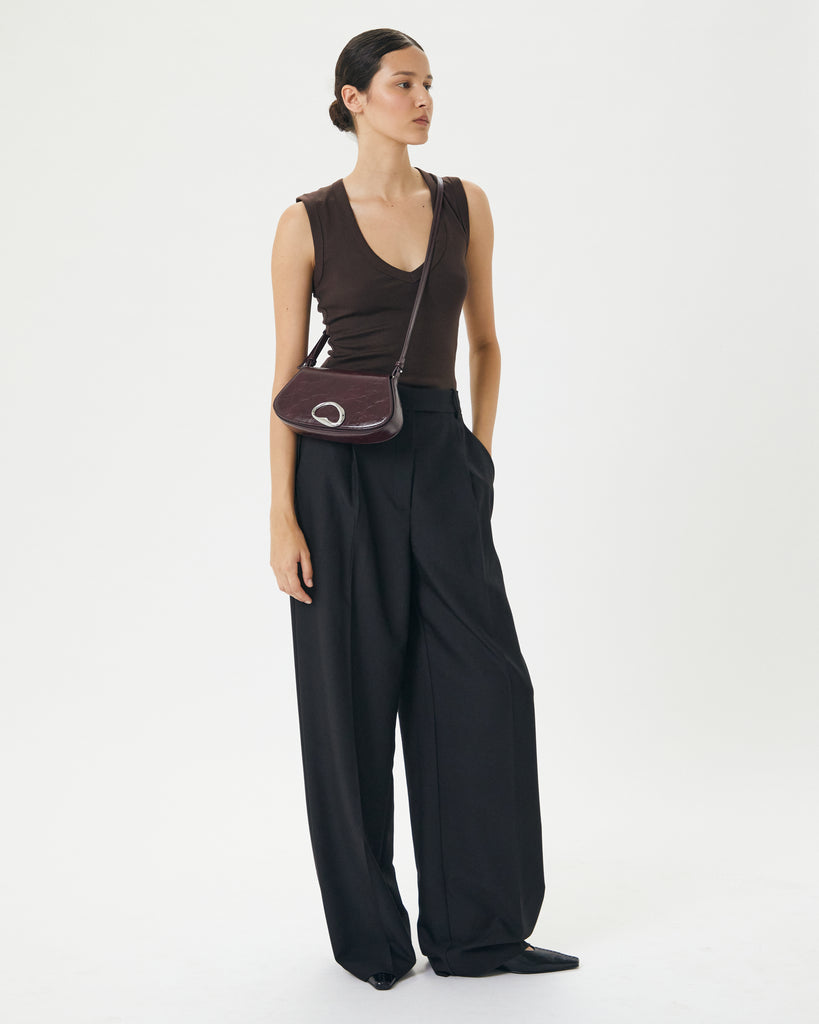 Eden Crossbody Bag - Bordeaux