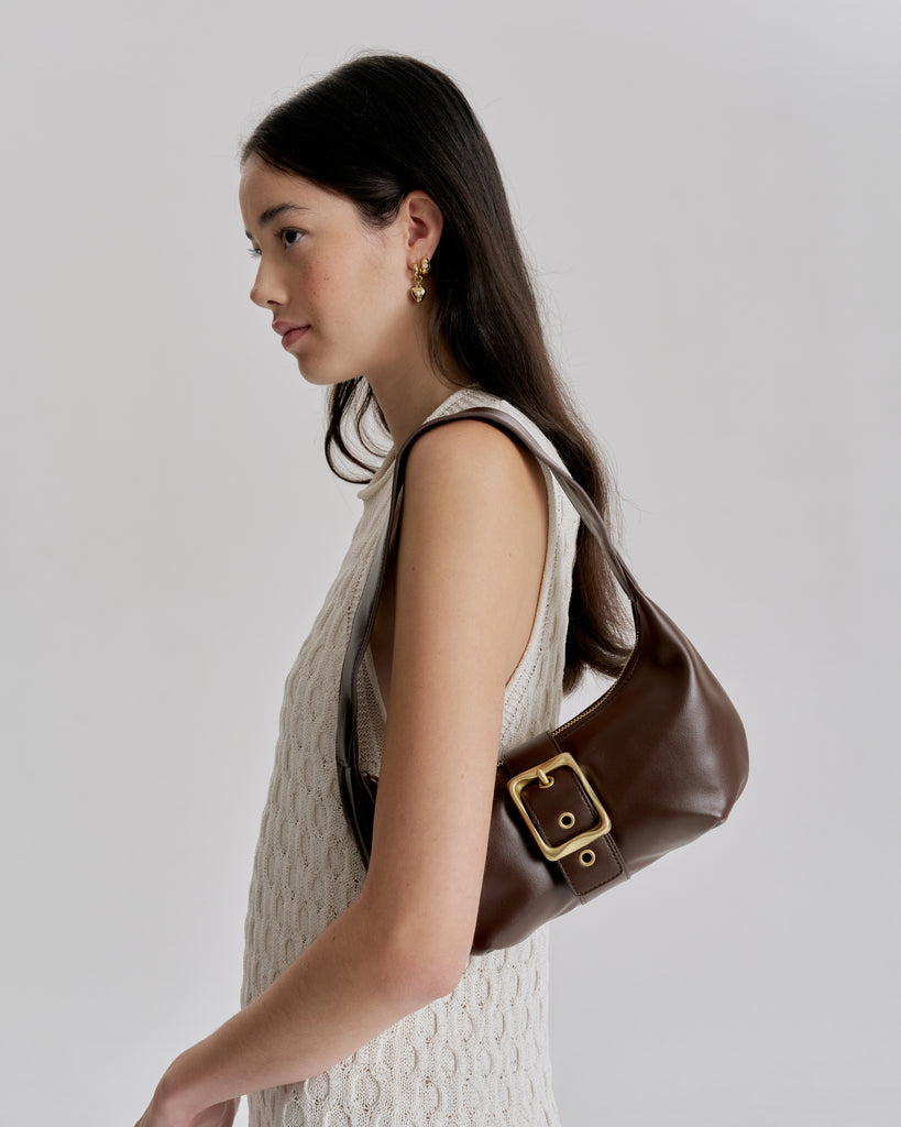 Everyday Baguette Bag - Chocolate