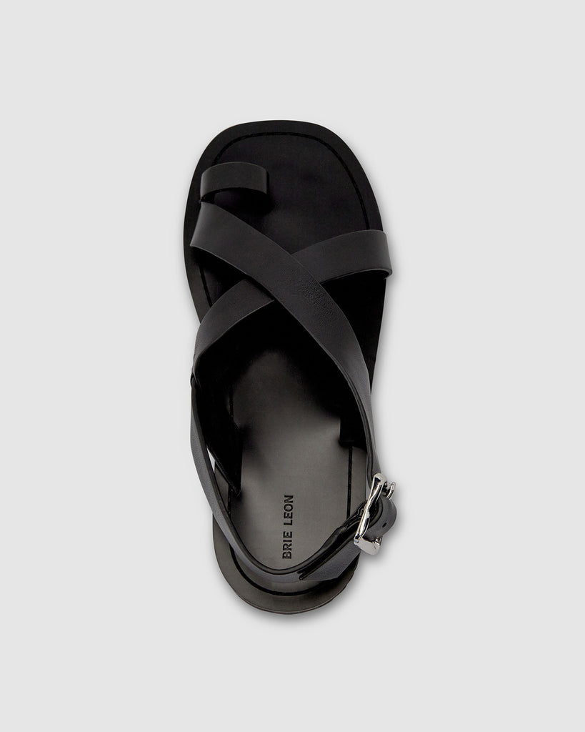 Everyday Flat Sandal - Black
