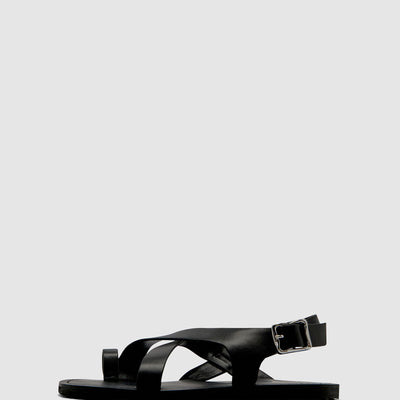 Everyday Flat Sandal - Black