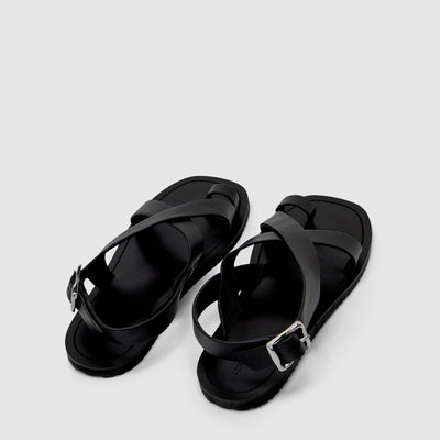 Everyday Flat Sandal - Black