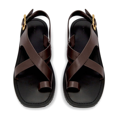 Everyday Flat Sandal - Chocolate