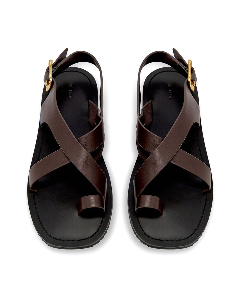 Everyday Flat Sandal - Chocolate