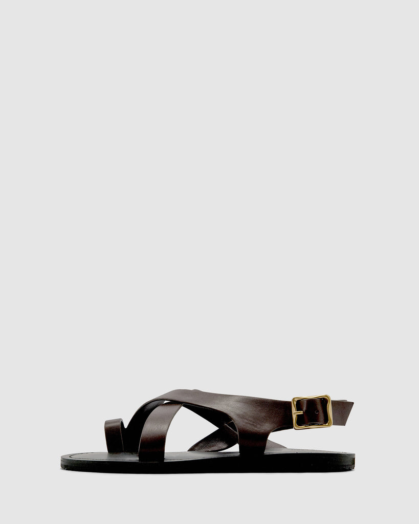 Everyday Flat Sandal - Chocolate