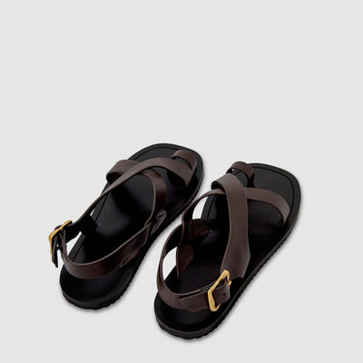 Everyday Flat Sandal - Chocolate