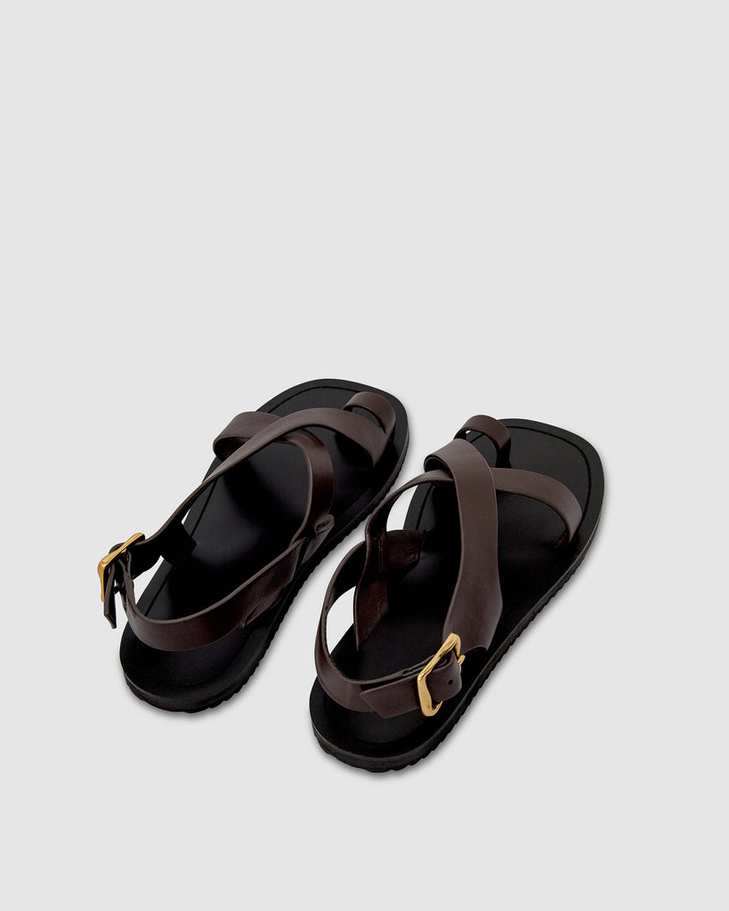 Everyday Flat Sandal - Chocolate