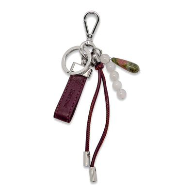 Fia Key Charm - Bordeaux