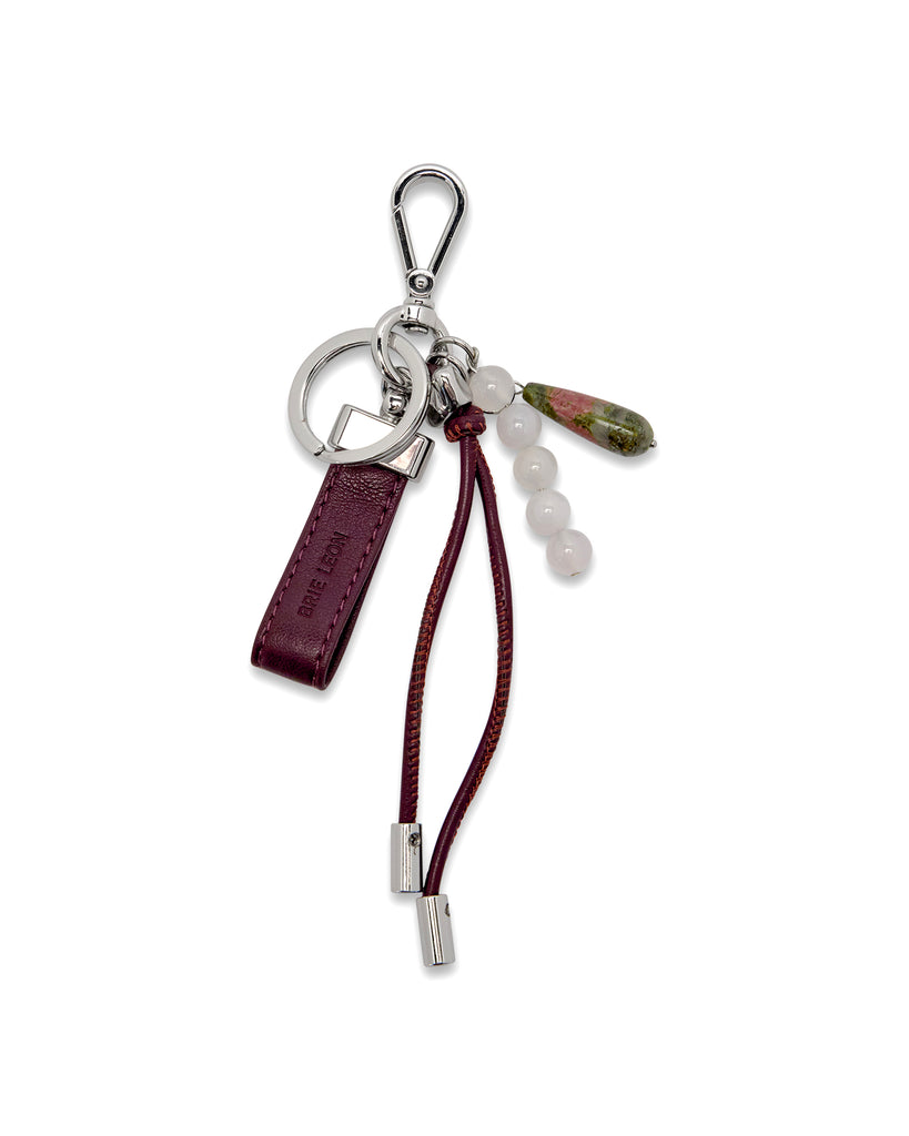 Fia Key Charm - Bordeaux