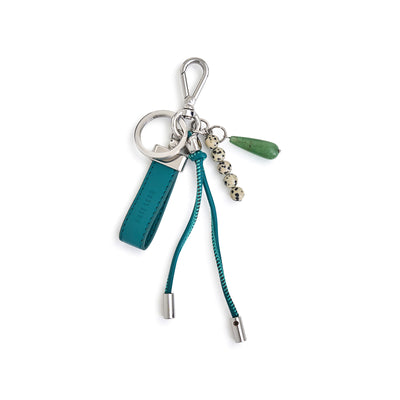 Fia Key Charm - Teal