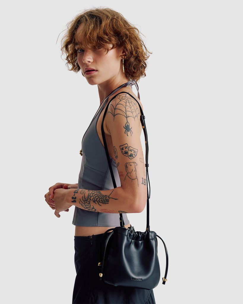 Halle Crossbody Bag - Black