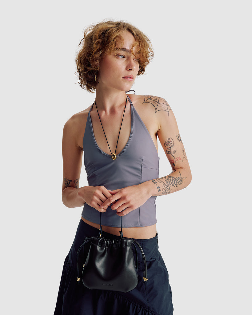 Halle Crossbody Bag - Black