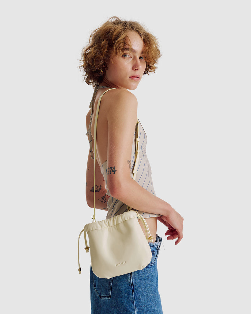 Halle Crossbody Bag - Butter
