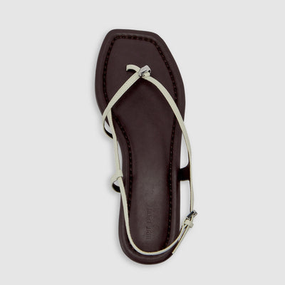 Halle Flat Sandal - Elderflower