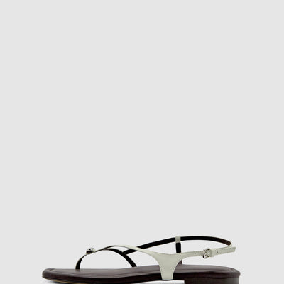 Halle Flat Sandal - Elderflower