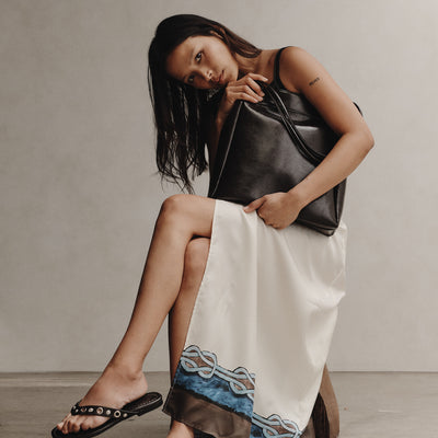 Harper Tote - Burnt Coffee