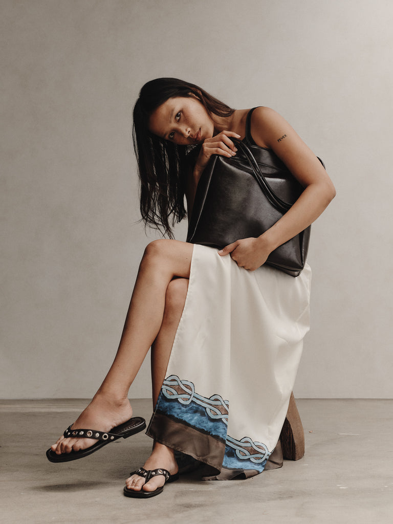 Harper Tote - Burnt Coffee