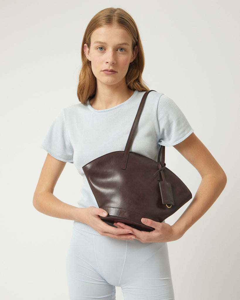 Heather Mini Tote - Ganache