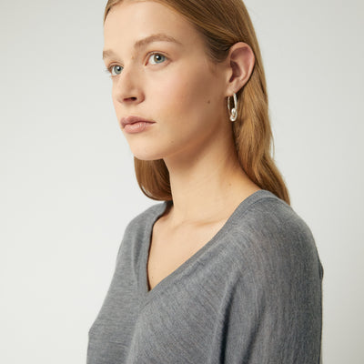 Knotted Hoop Earrings