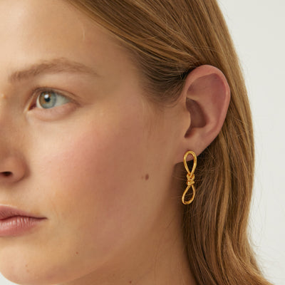 Knotted Mini Earrings