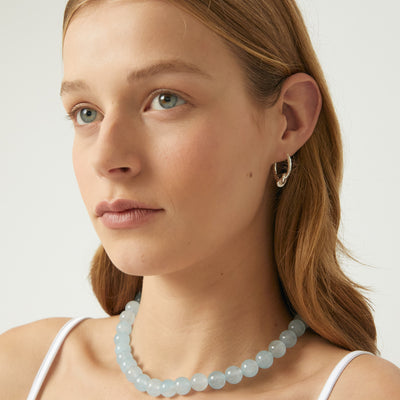 Knotted Mini Hoops