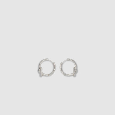 Knotted Mini Hoops