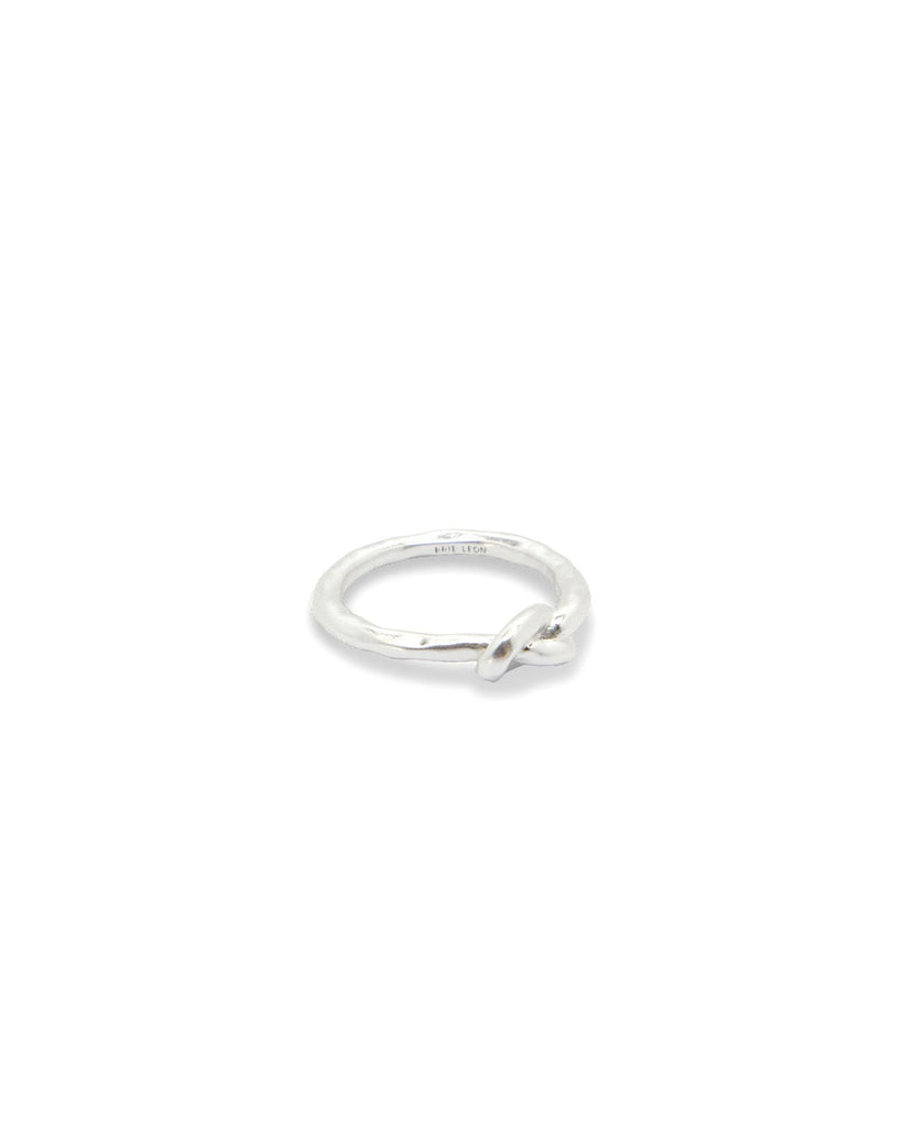 Knotted Ring - Silver