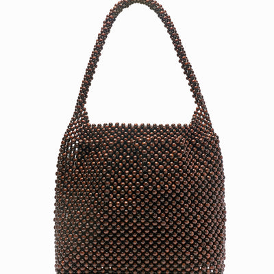 Madera Large Bead Bag - Dark Chocolate