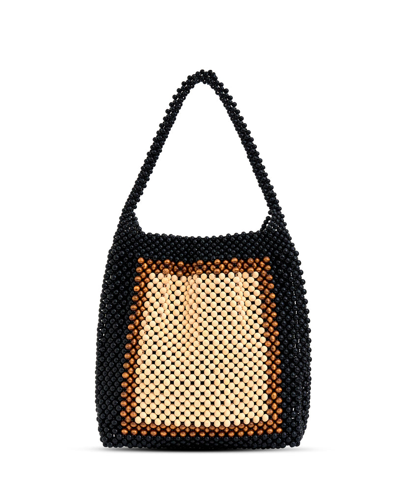 Madera Large Bead Bag - Tricolour