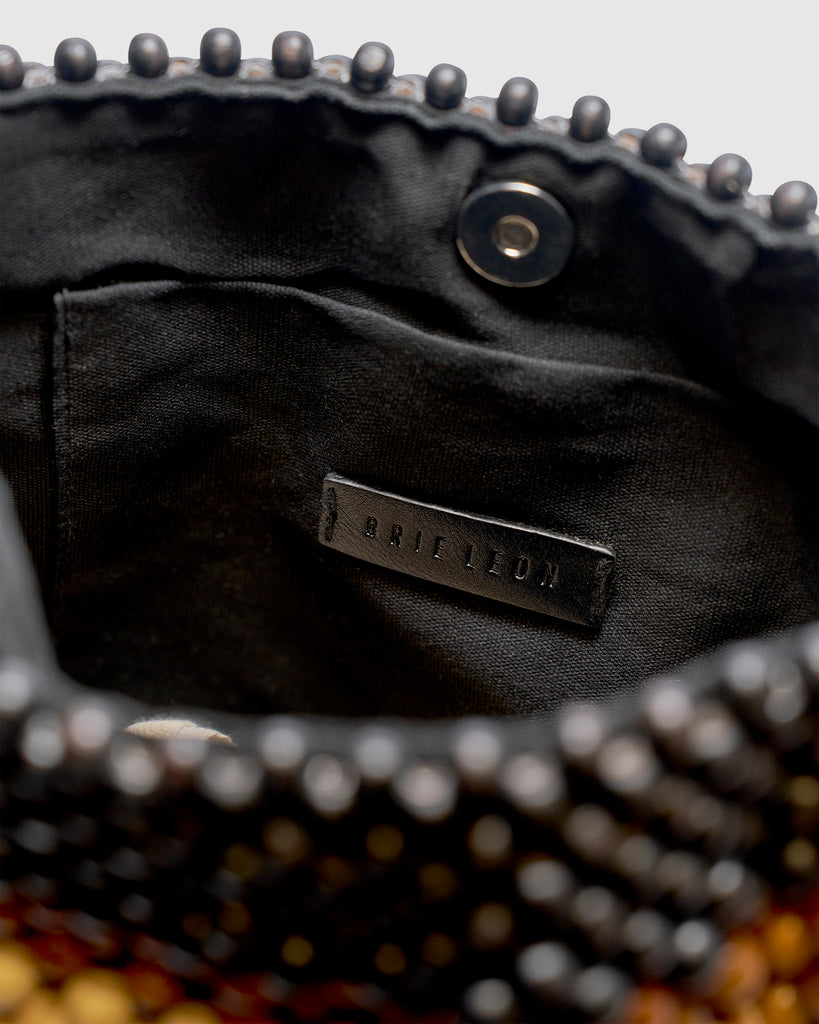 Madera Large Bead Bag - Tricolour