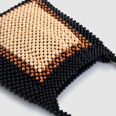 Madera Large Bead Bag - Tricolour