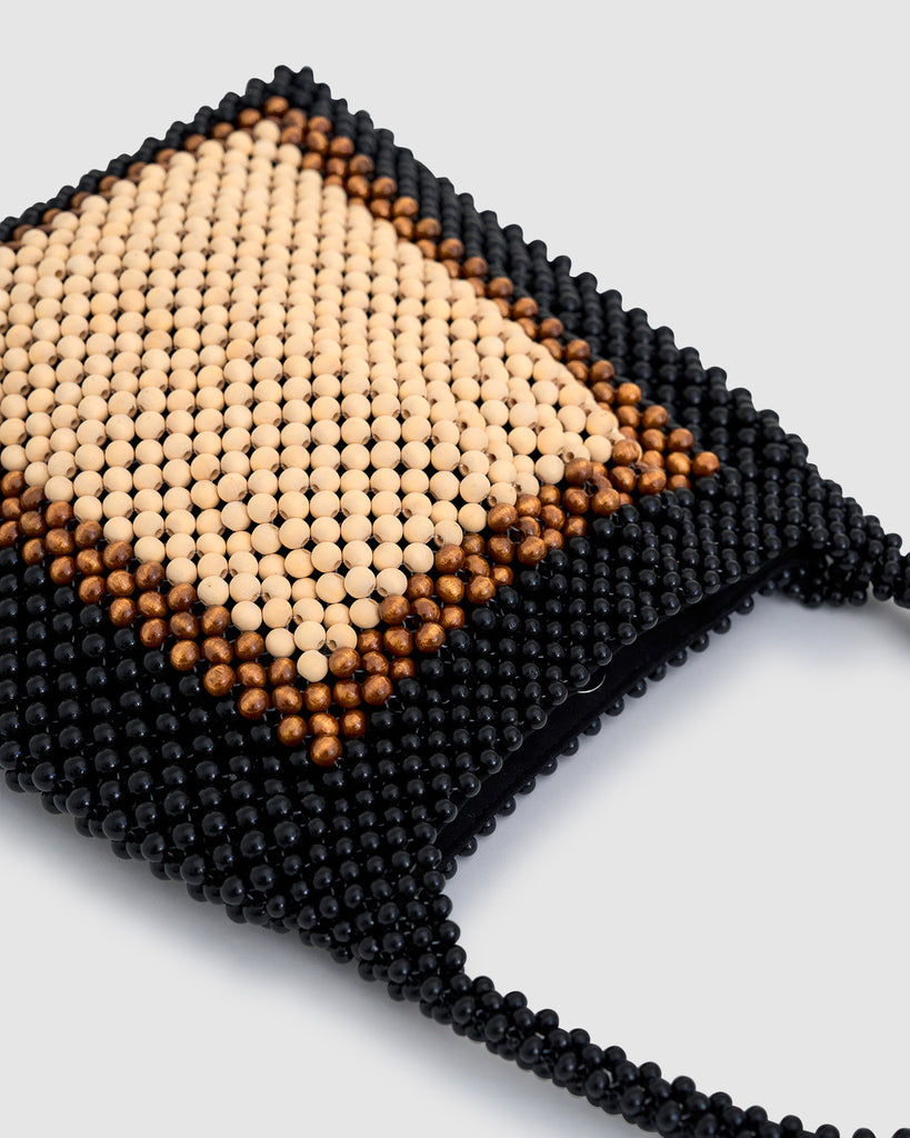 Madera Large Bead Bag - Tricolour