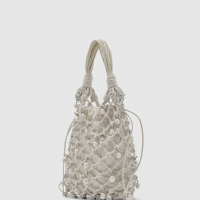 Mini Capri Slouch Bag - Oat