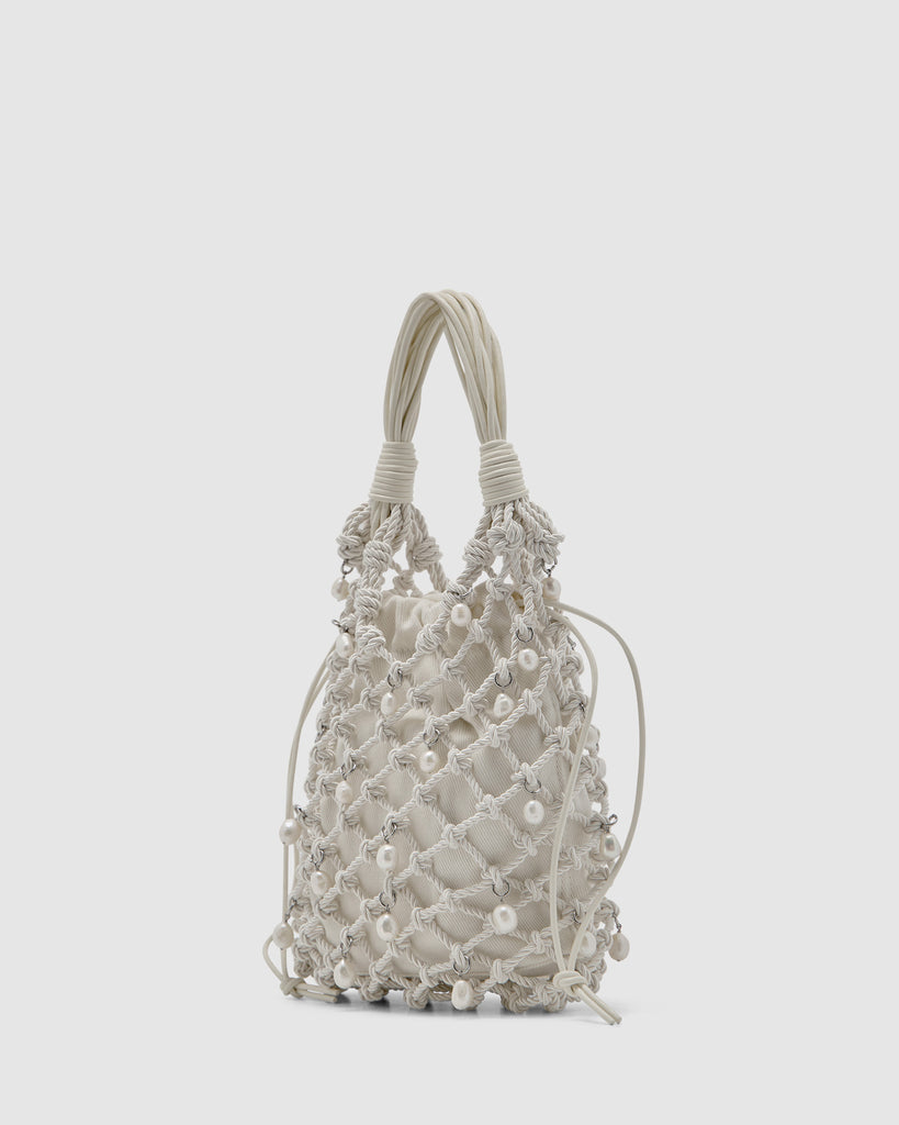 Mini Capri Slouch Bag - Oat