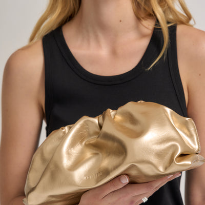Rhi Clutch - Honey Gold