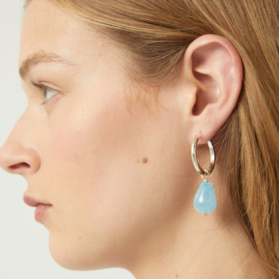 Santiago Earrings - Aquamarine