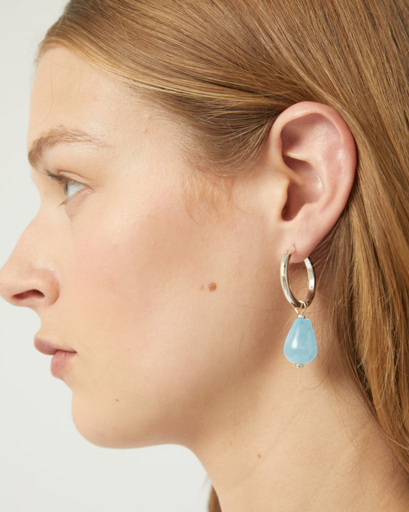 Santiago Earrings - Aquamarine