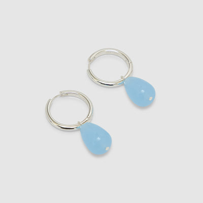 Santiago Earrings - Aquamarine