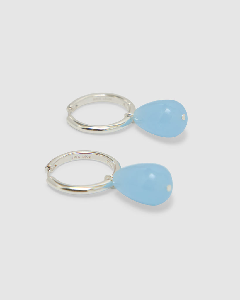Santiago Earrings - Aquamarine
