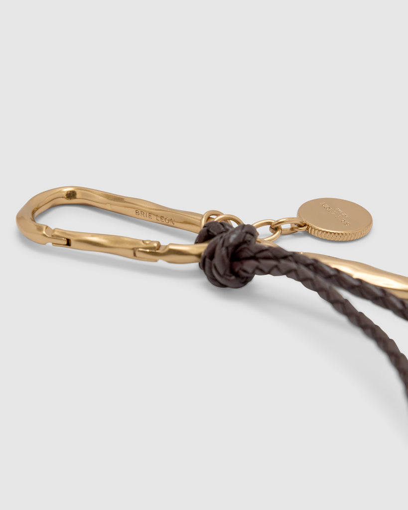 Scout Key Charm - Ganache