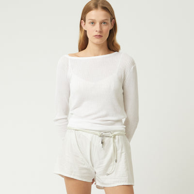 Scout Knot Belt - Elderflower