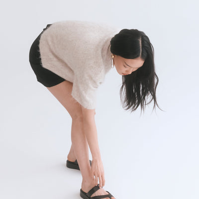 Joanie Sandal - Black