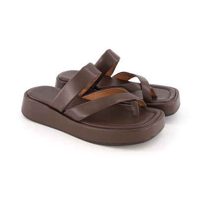 Joanie Sandal - Chocolate
