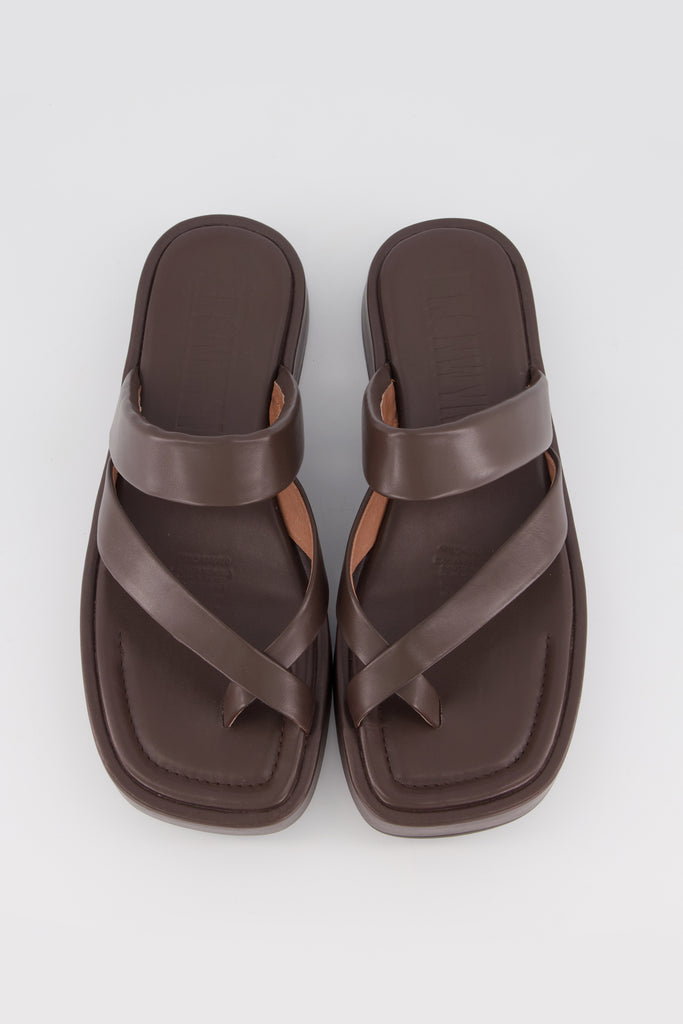Joanie Sandal - Chocolate