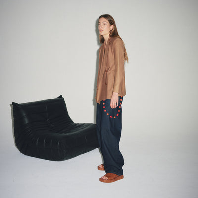 Josephine Mule - Tan Croc