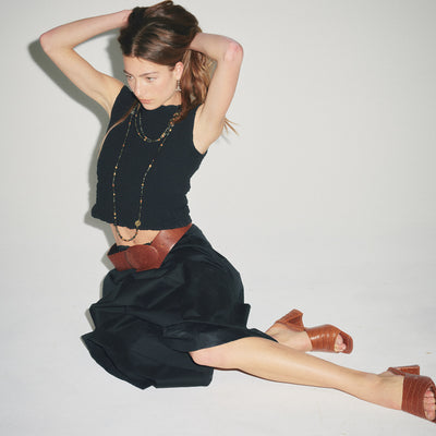 Lola Mule - Tan Croc